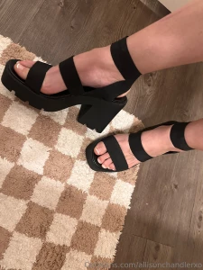 I thought you d like to see me in heels