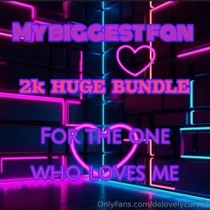 Bundle for my biggest fan only tip 15 to prove your love