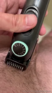 Some pre-date manscaping