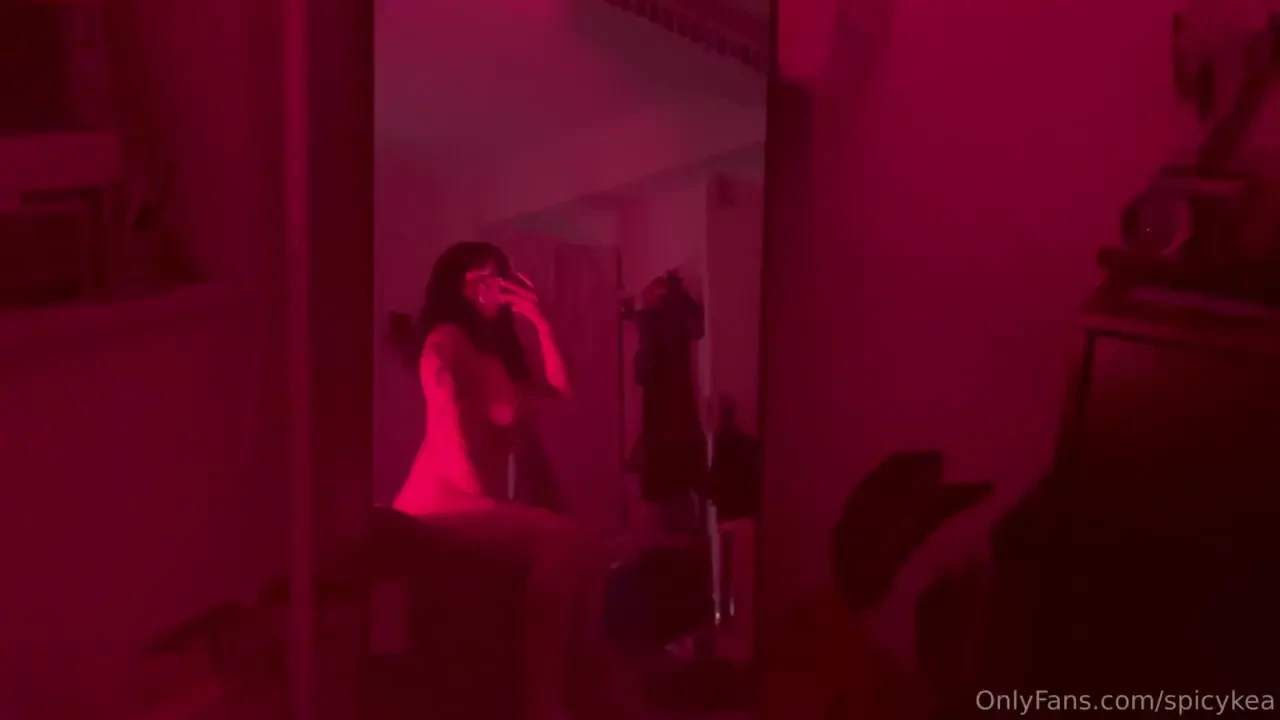 Feeling my new black hair hehe _ 