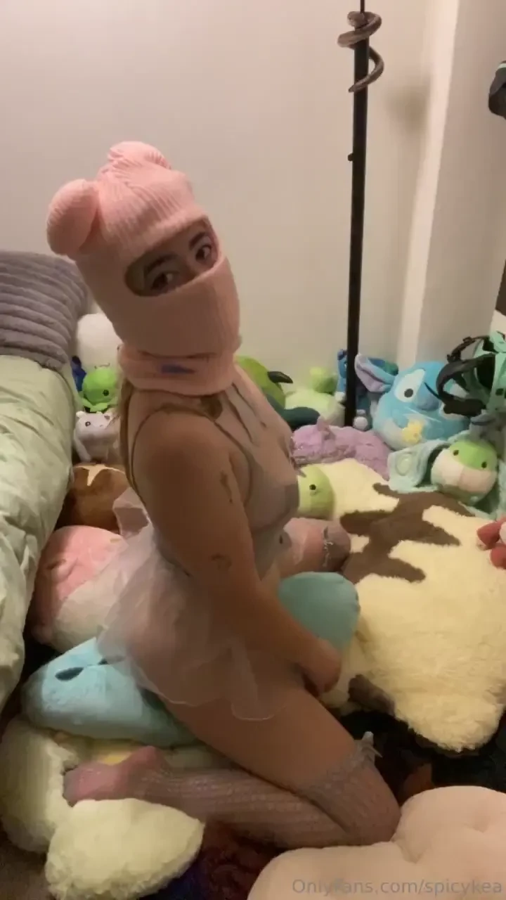 Just playing with my plushie 