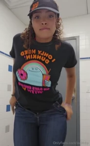 Some work vids because i ve had my monthly and i ve been sicky