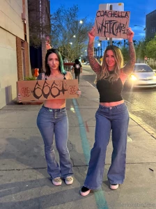 We didn t get any nudes before the show we were having so much fun i
