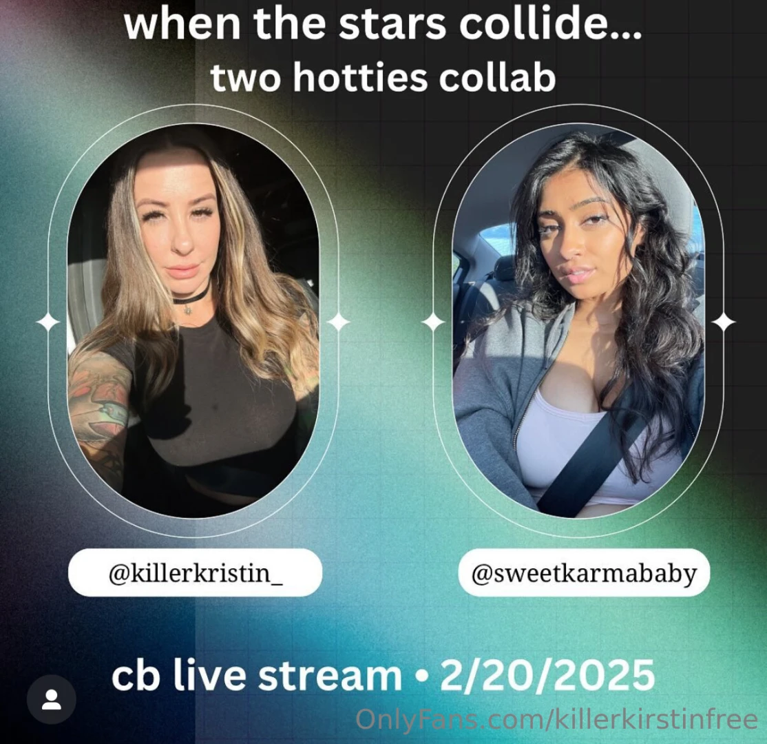 7 more days till i collab with sweetkarmababy make sure you re 
