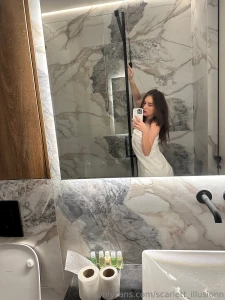 A hot shower and a soft towel my favorite relaxation after a long day