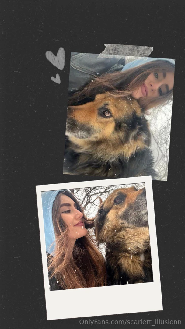 My beloved furry friend that we walk with most of the time 
