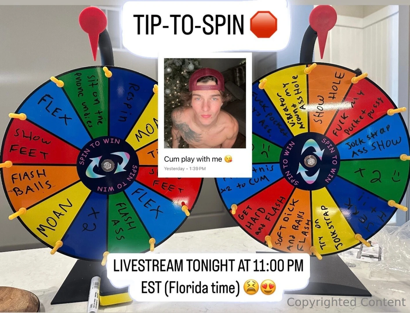Tonight we have the best live yet 11 00pm est florida time lots of new 