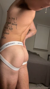 My new jockstrap do you want the video comment yes if you want it