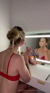 Just getting ready for our date night where we going