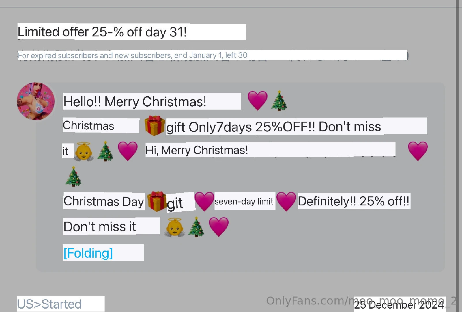 Merry christmas gift for vvip mooomoo only 25 off don t mess up to 30 part 1 