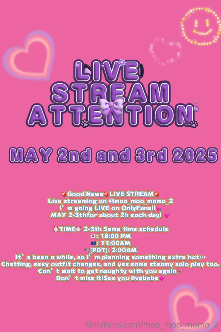 Gm i m sooo excited for the livestream on may 2nd and 3rd part 4 
