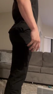 Wanna see me take off my work cloths