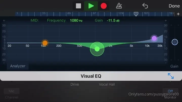 What i do for a passion i sing and produce beats 