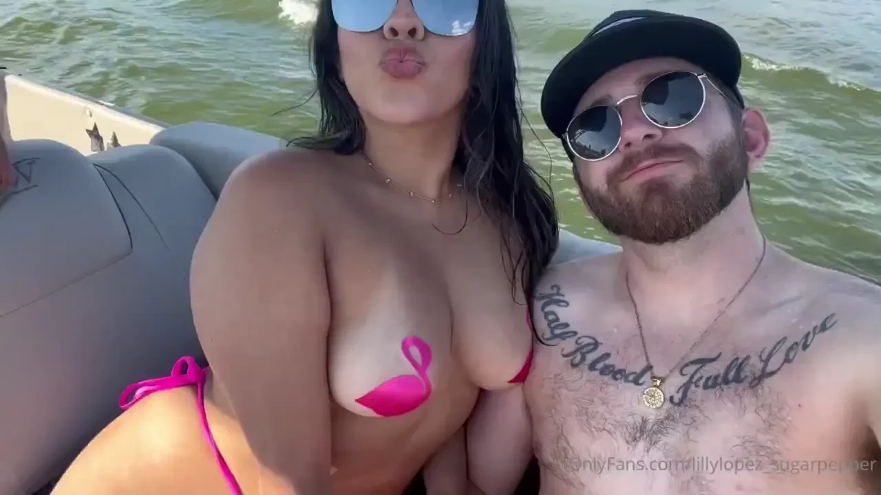 Nothing better than a boat day with your tits out 