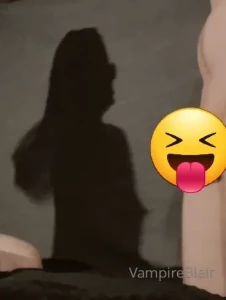 Deep throat practice on an 8-inch cock