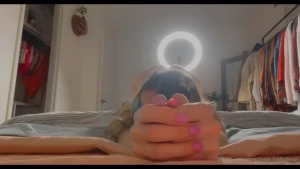 I just made a real juicy bj video