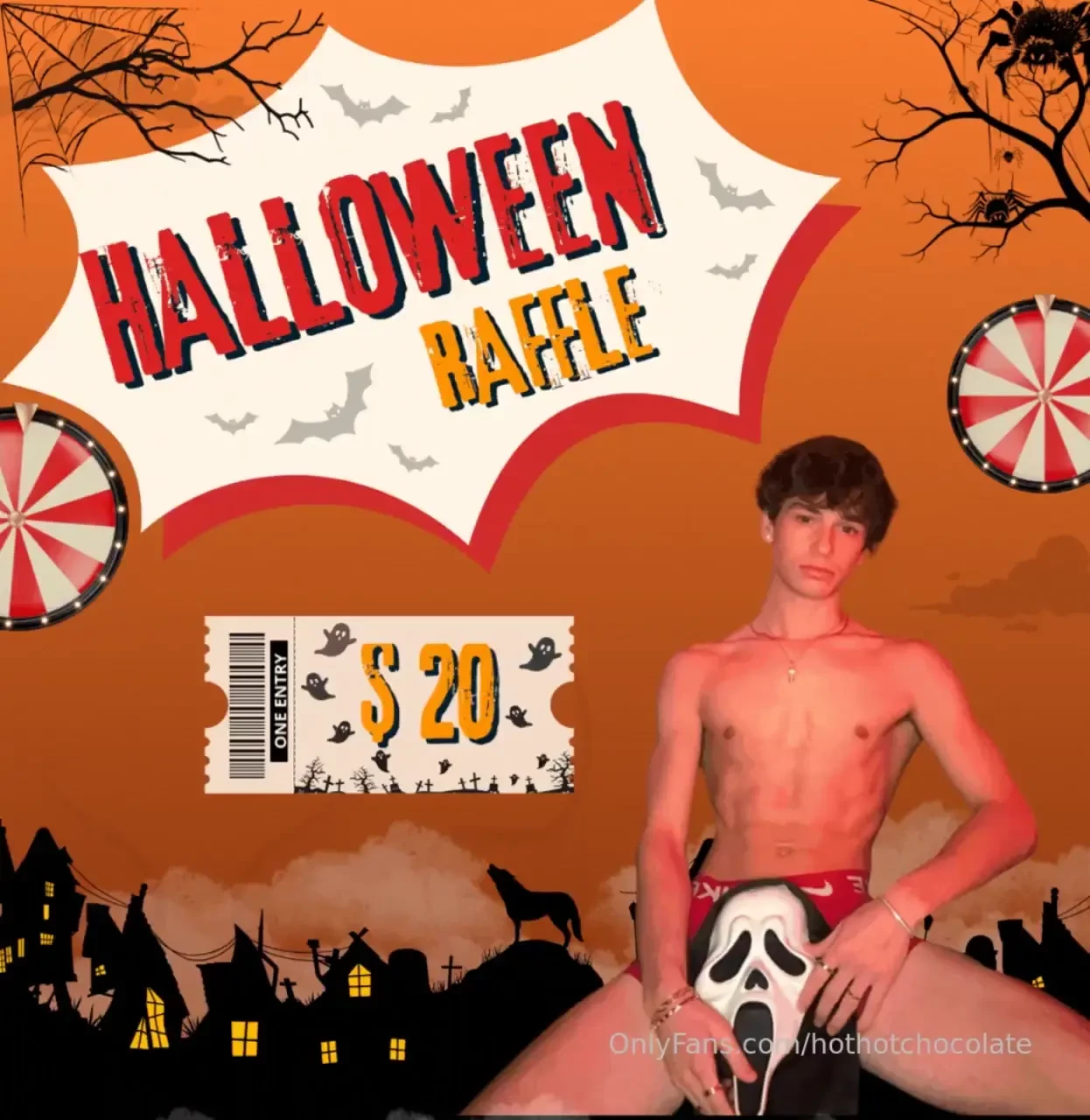 Spooky raffle alert nbsp get ready to spice up your halloween here s 