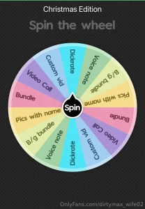 Brand new spin the wheel this is a new concept but i think it could be