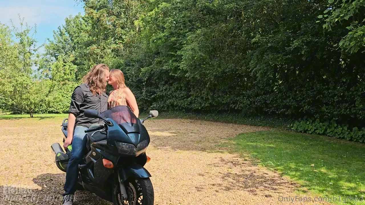 I arrived on my motorcycle and we fucked whilst her husband was out 
