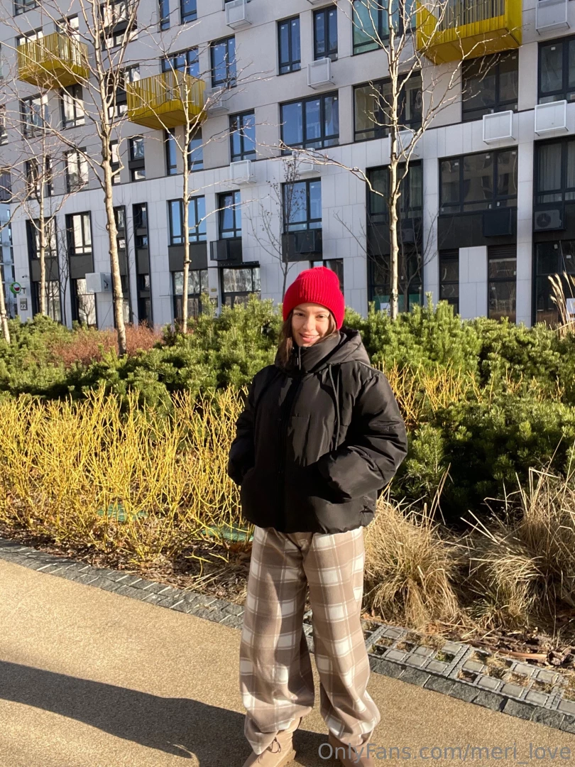 Warm sunny day is the best one to go for a walk to be in one piece 