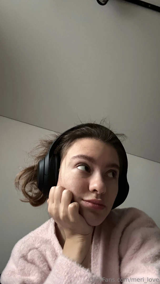 She is immersed in her own personal world of sounds where only music 