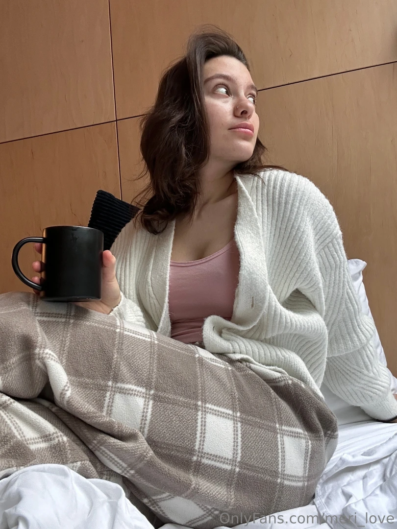 A cozy morning a soft plaid and aromatic coffee time seems to slow 