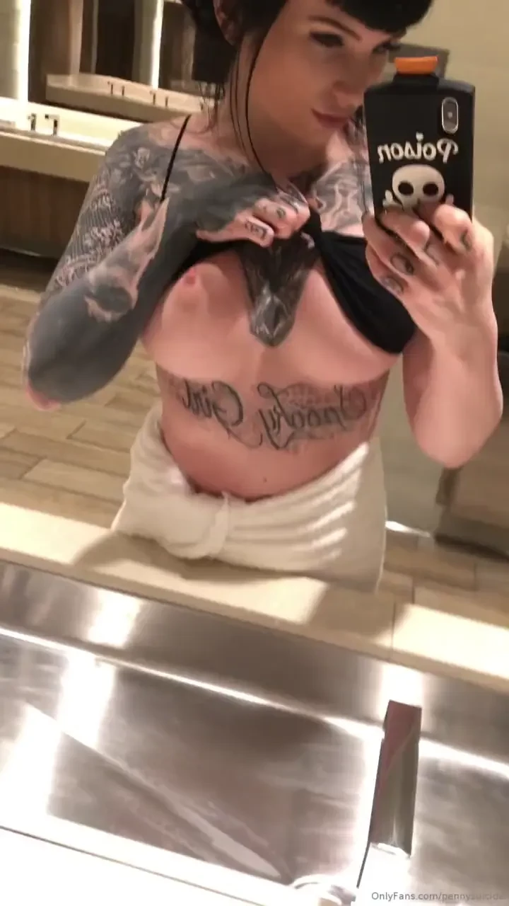 At the pool snuck off to give you a peek 