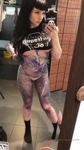 1st day of getting tattooed the loose outlines