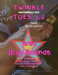 Twinkle toes 3 0 my fans have spoken do you have what it takes to take