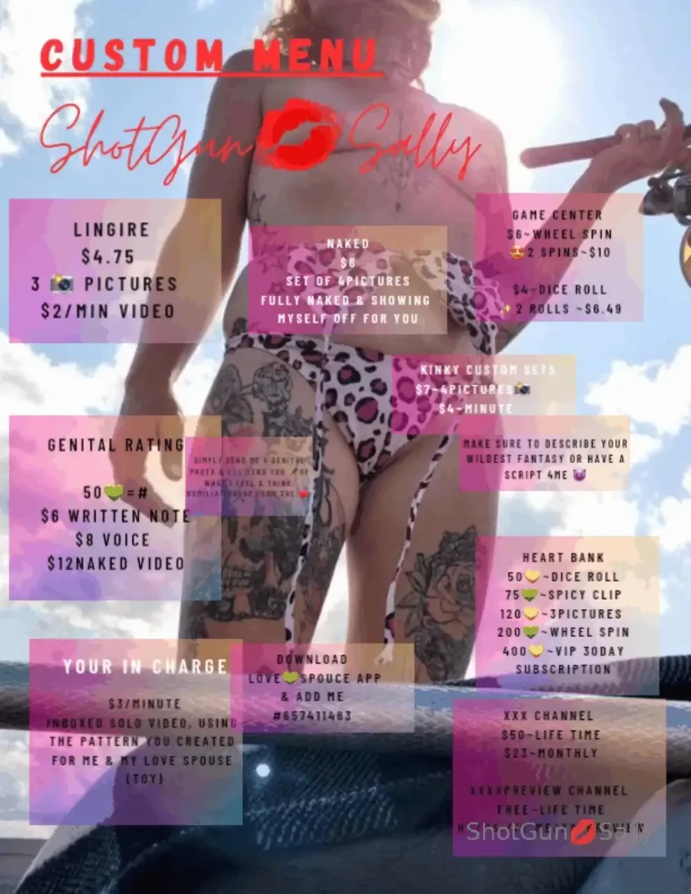 Wanna go do some naked fishing shotgunsally ad 
