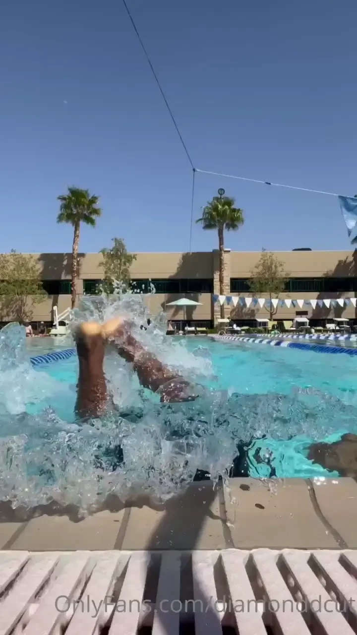 Summer summervibes swim pool be strong stay motivated focus gym 