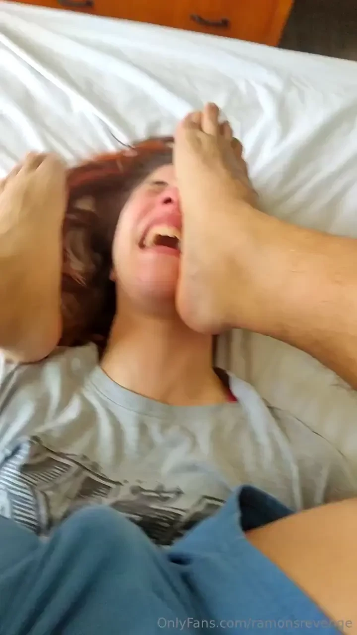 Kate austen suffers under my big smelly feet 