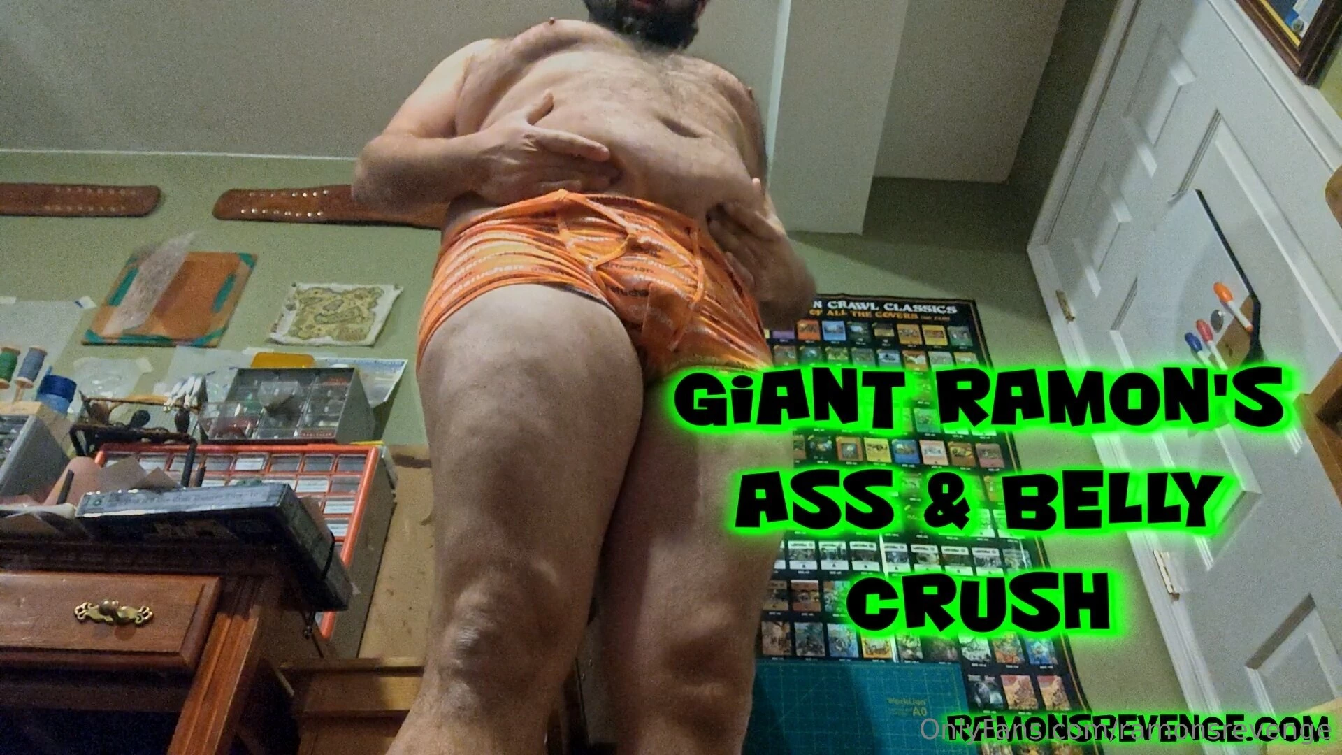 I have grown immense in size and discover a tiny town and i m hungry 