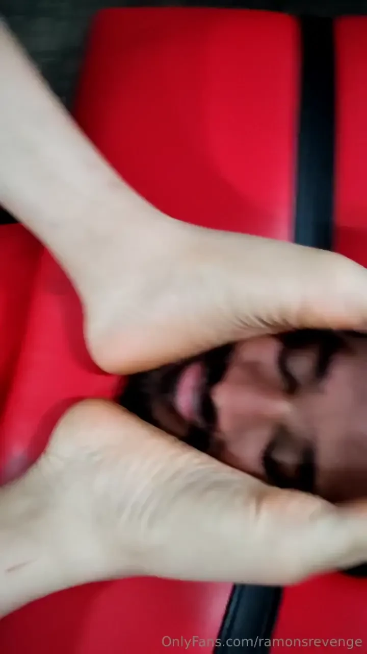 Leo ryder frames jacob s face with his stinky feet 