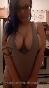 Who would have thought i could nip in 90 weather so tittie drop to