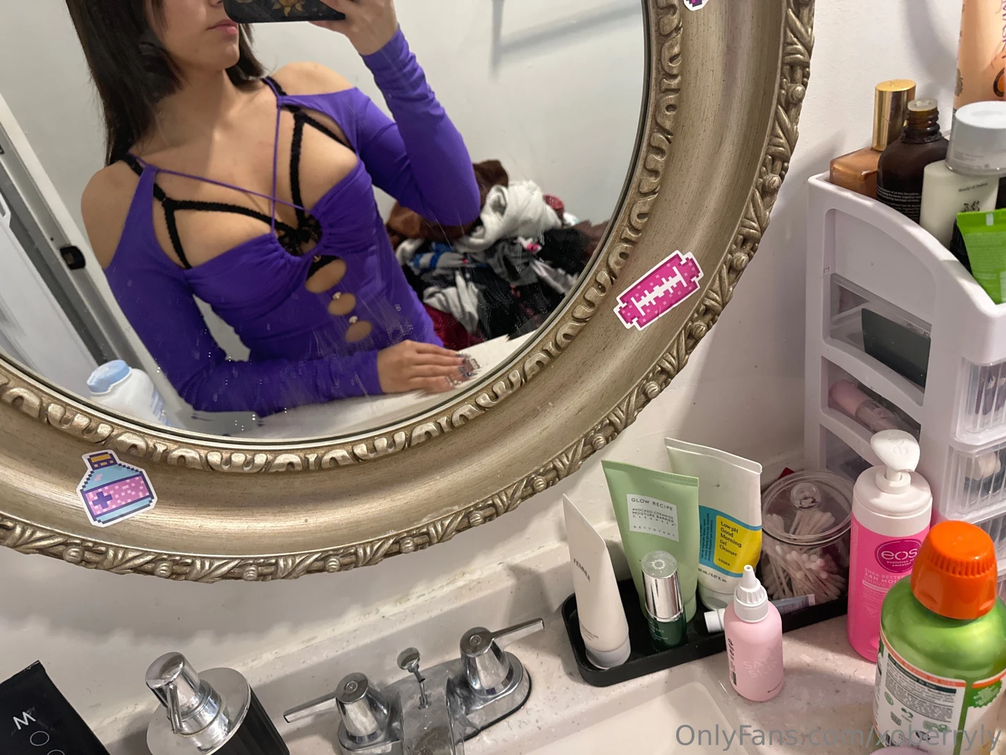 My boobs are gonna pop out of this 