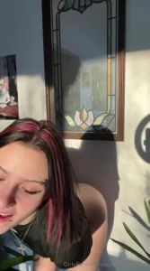 Quick little sunset wall fuck i m so pretty