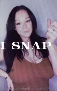 I snap you send the tribute that i deserve whats so hard about that