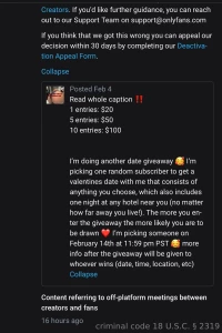 Hey guys my post for the giveaway got removed but i am still doing it