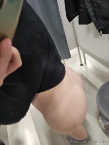 Shopping can you tell what color my thong is