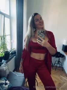 Do you like red silk on me