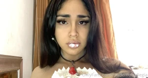 Do you want to eat some cake or do you want to eat me