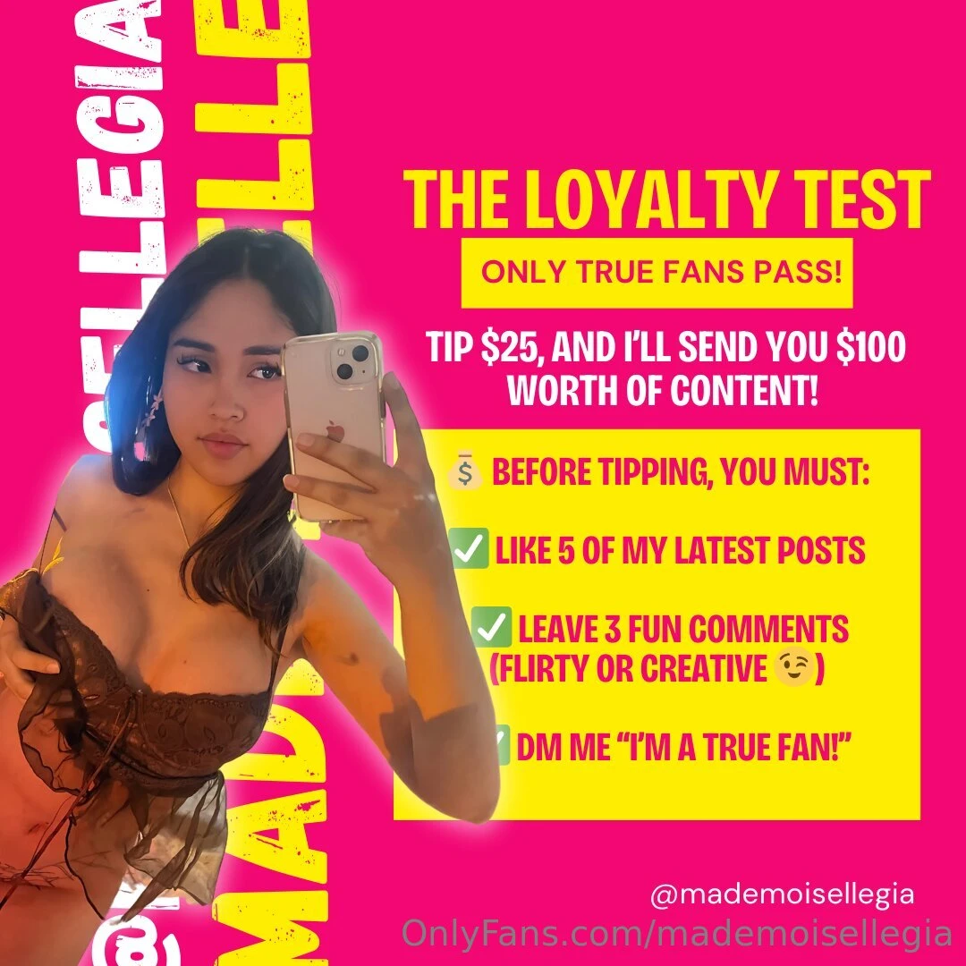 Nbsp the loyalty test only true fans pass i don t give my attention to 