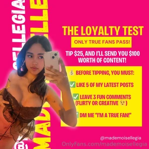 Nbsp the loyalty test only true fans pass i don t give my attention to