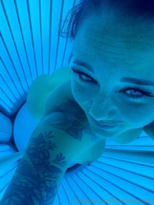 Getting some tanning in