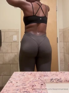 Sweating a lot at the gym today