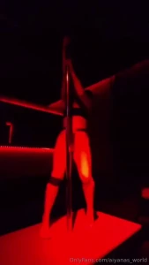 As promised here is the pole dance video