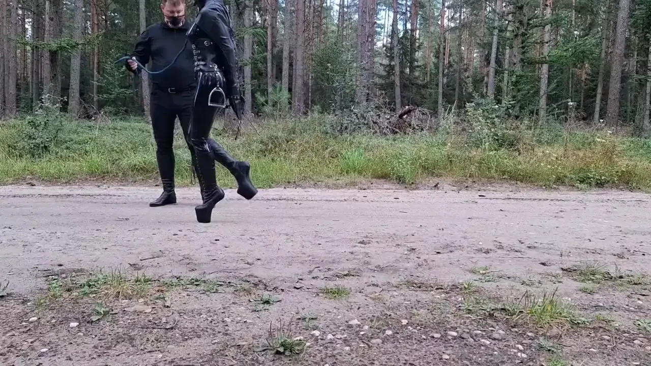 Sunday i spent the whole morning and morning as a pony and yourhandler part 4 