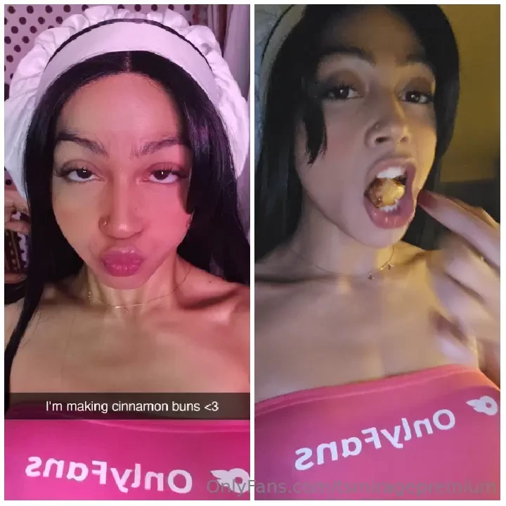 My intro to mukbangs babes jk add my snap if i like you mirage premium 
