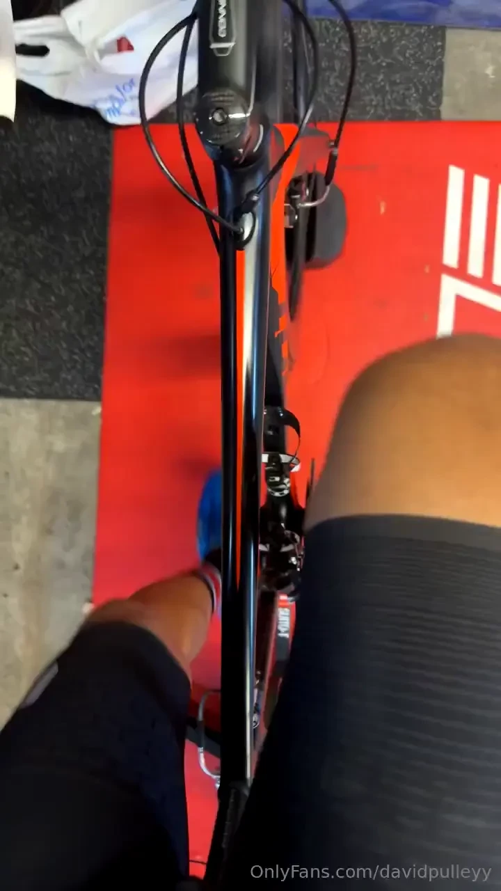 Easing back into to cycling on the e-trainer 